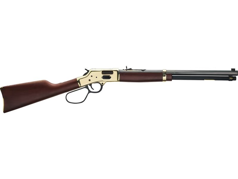 HENRY BIG BOY BRASS RIFLE .45 COLT LARGE LOOP 10RD 20IN BARREL H006GCL - 556 Black Friday Promotion